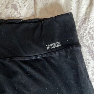 PINK ultimate black leggings